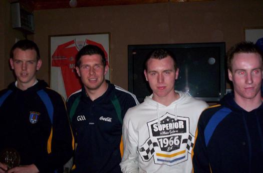 3 MacRory Cup winners with special guest Sean Cavanagh